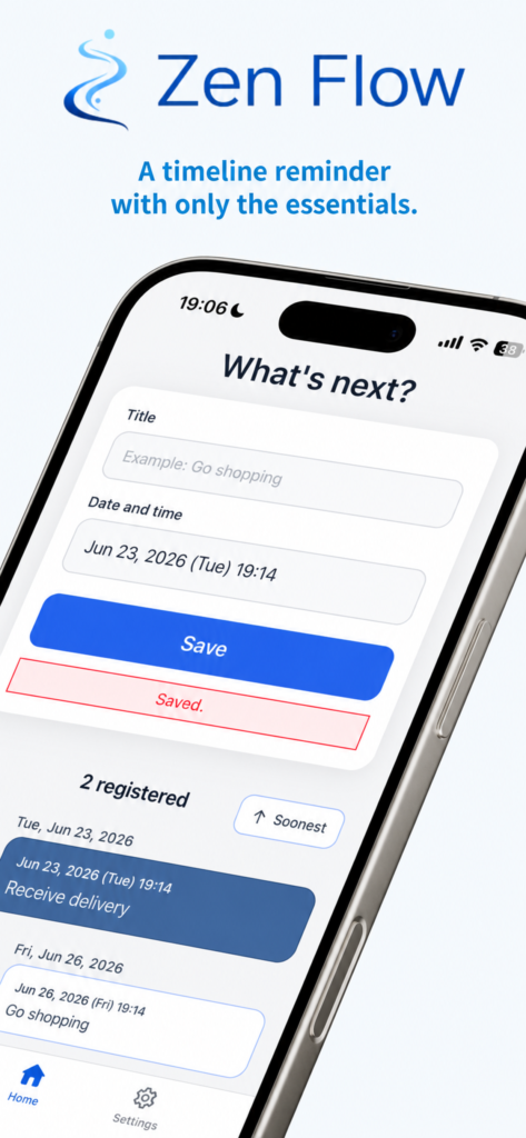 Zen Flow App